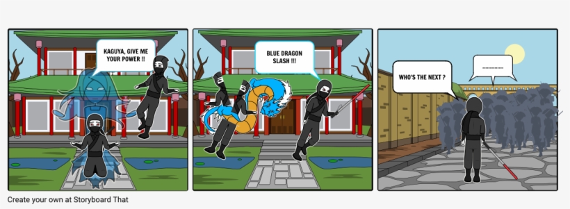 The Blue Dragon Ninja - Cartoon, transparent png #8598790