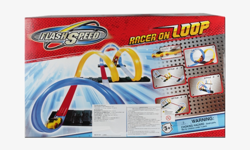 Pista De Carros Flash Speed Racer On Loop - Educational Toy, transparent png #8599072