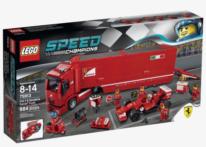 Ferrari Box - Scuderia Ferrari Lego, transparent png #8599182