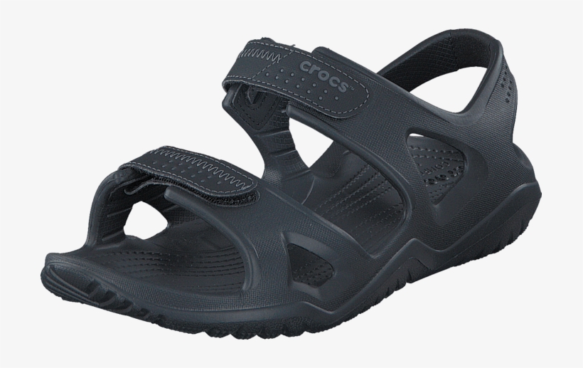 Crocs Swiftwater River Sandal M Black 57607-00 Mens - Fisherman Sandal, transparent png #8599218