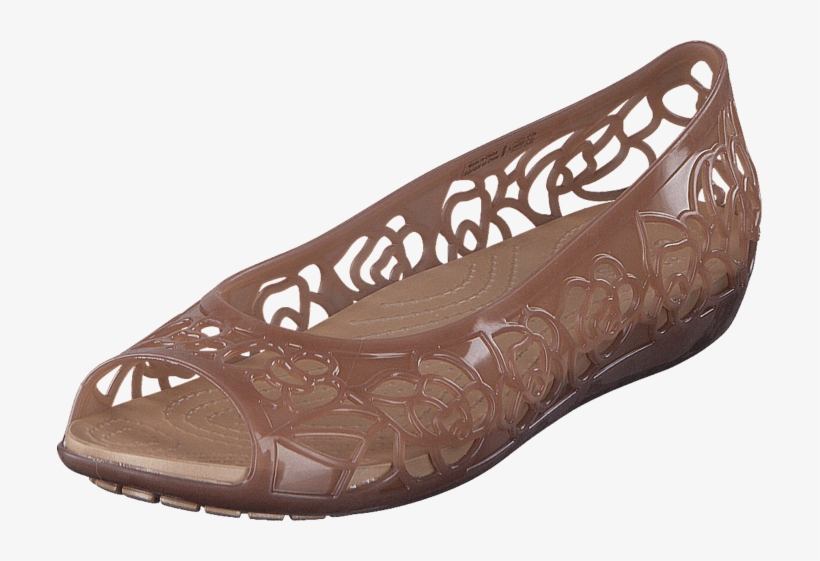 Crocs Women Crocs Isabella Jelly Flat W Bronze Women-xigio - Bronze Crocs Jelly, transparent png #8599350