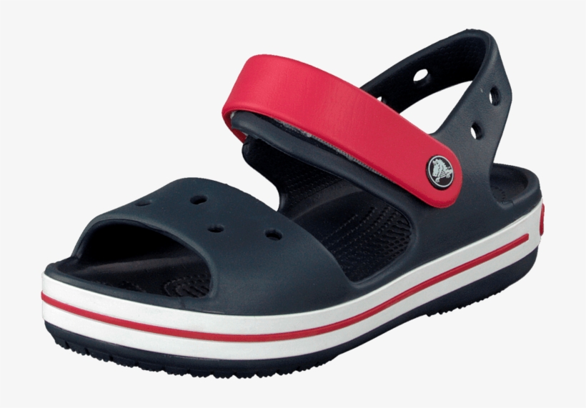 Crocs Crocband Sandal Kids Navy 50527-00 Womens Synthetic - Slide Sandal, transparent png #8599437