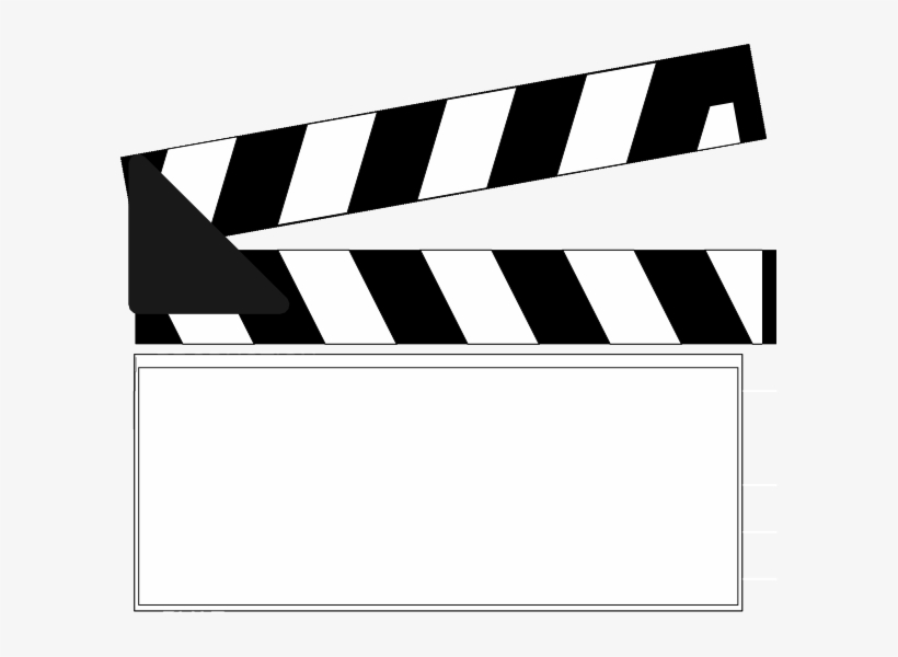 Movie Clapper Board, transparent png #8599628