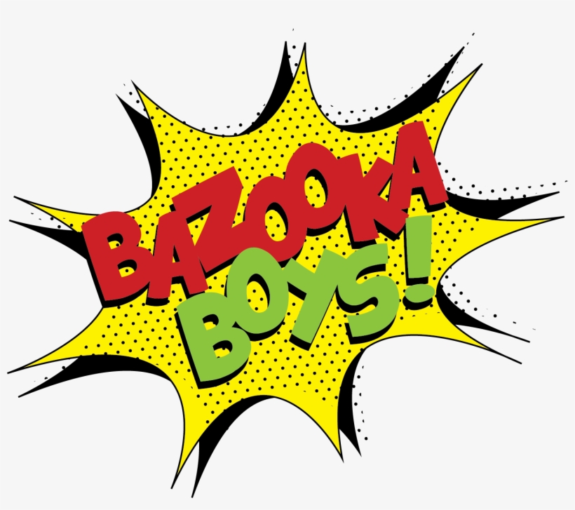 Bazooka Boys Logo - Illustration, transparent png #8599721