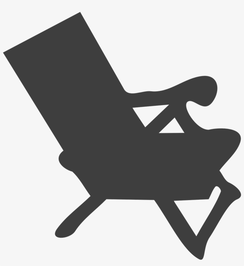 Canvas Chair Deck Chair Beach - Beach Chair Clip Art, transparent png #8599839