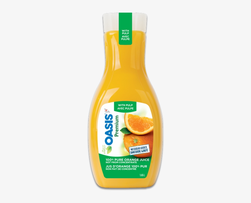 Orange Juice Carton Png - Jus D Orange Oasis, transparent png #860140