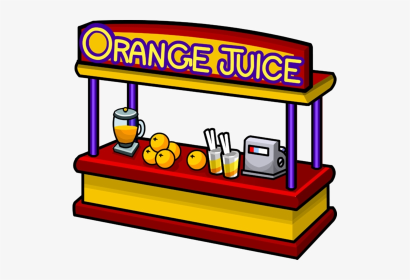 Orange Juice - Club Penguin, transparent png #860183