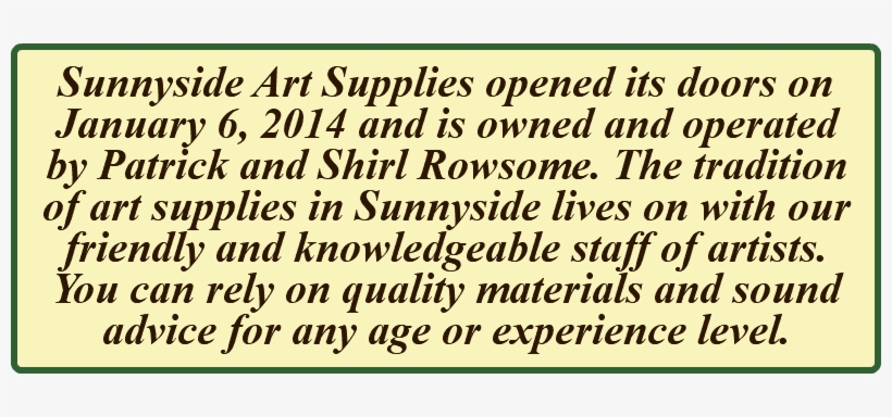Sunnyside Art Supplies Opened Its Doors On January - Kyolic Green Tea Go! - 30 Capsule, transparent png #860184