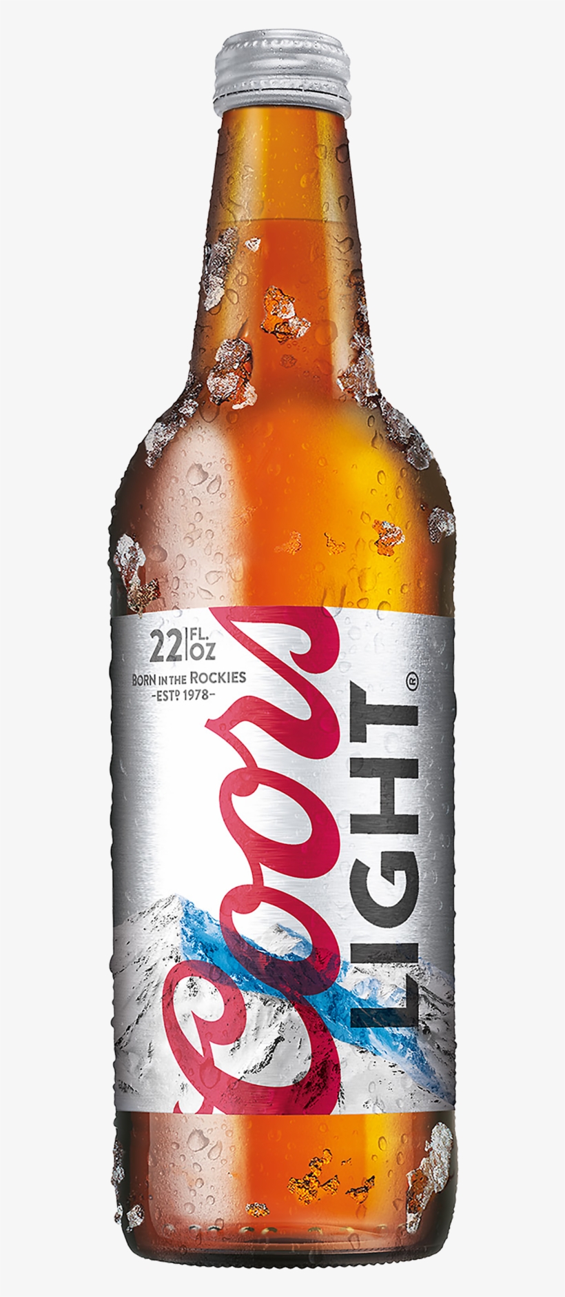 Coors Light Lager Beer, 15 Pack, 22 Fl - Coors Light Born In The Rockies Beer Ice Bucket, transparent png #860201