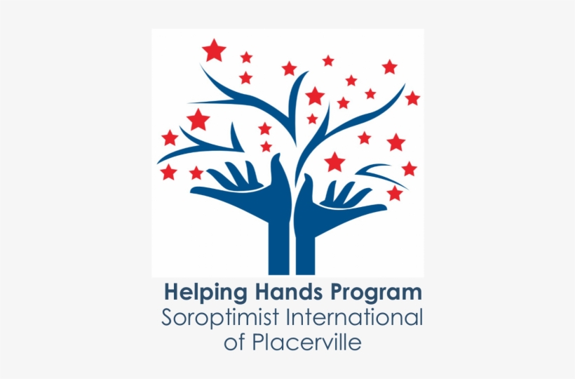 Helping Hands Program Logo - Light Background Throw Blanket, transparent png #860205