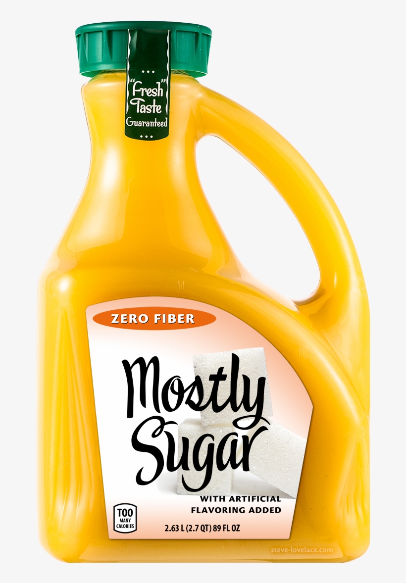 Mostly Sugar Orange Juice - Wisconsin, transparent png #860309