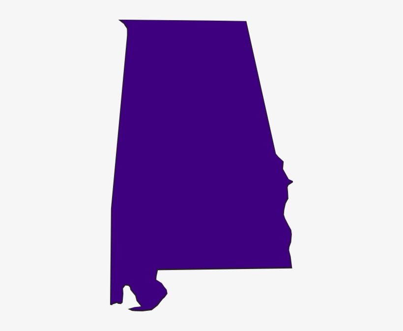 Alabama Outline Png - Alabama Vector Png, transparent png #860342