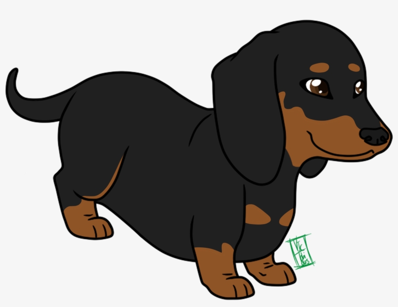 Picture Transparent Stock Commission Weasyl - Sausage Dog Cartoon Png, transparent png #860425