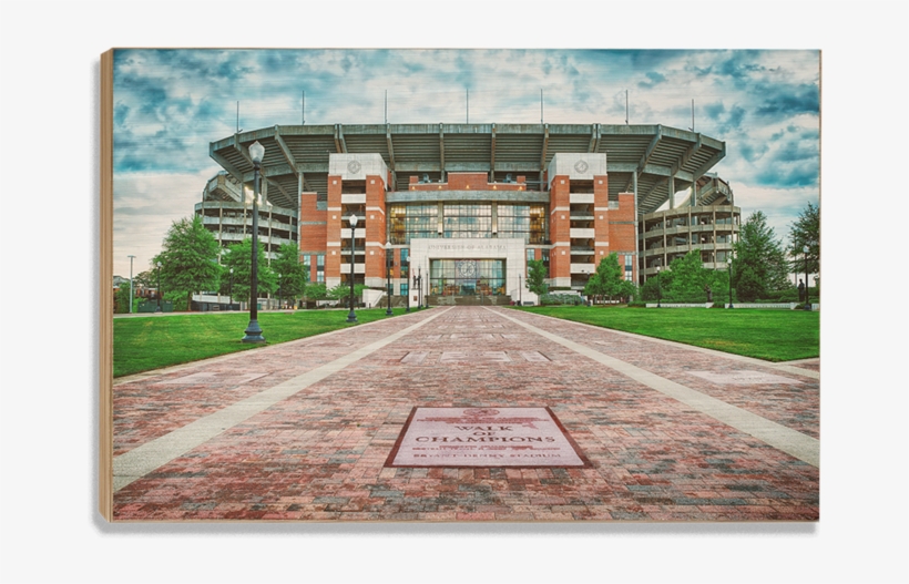 Alabama Crimson Tide Bryant-denny™ Stadium Wood Art - Bryant-denny Stadium, transparent png #860540