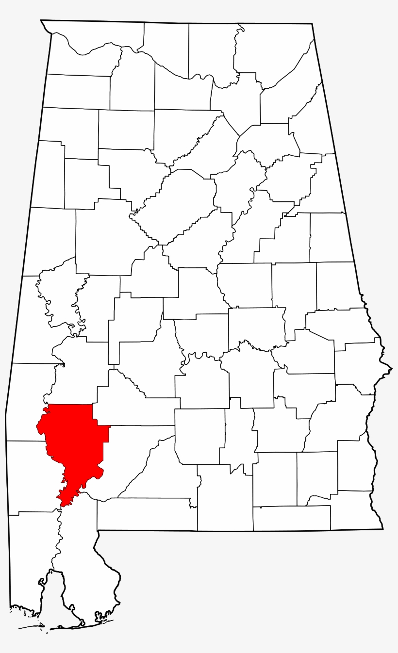 Clarke County Alabama Map - Limestone County Alabama, transparent png #860690