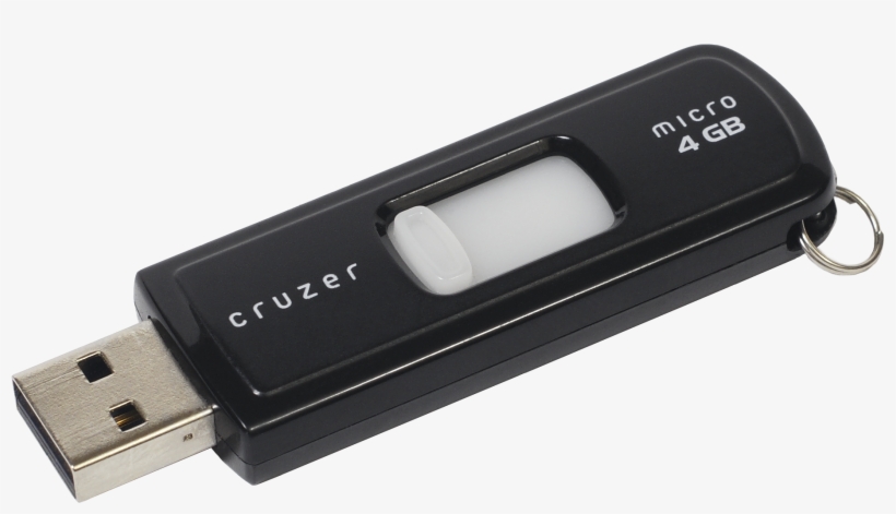 Sandisk Cruzer Micro - Storage On A Computer, transparent png #860763
