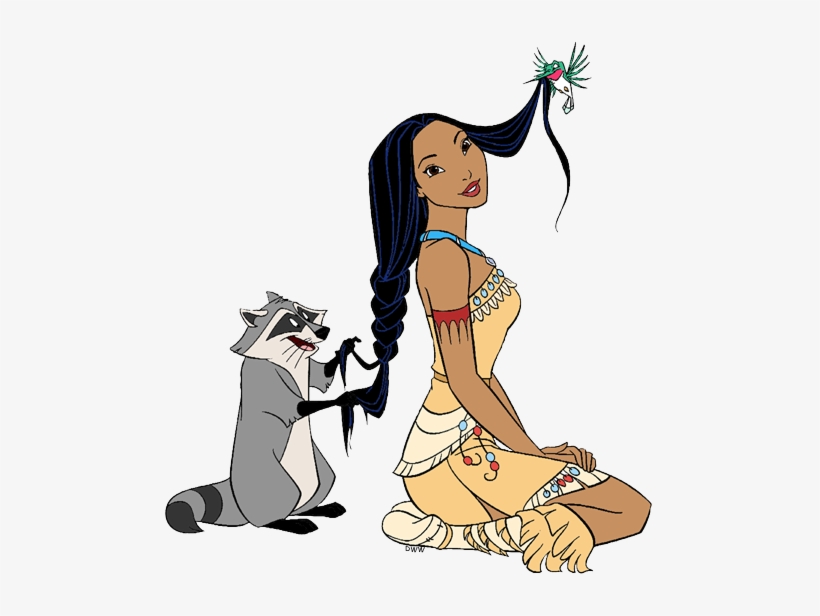 Meeko Pocahontas, - Pocahontas Meeko And Flit, transparent png #860885
