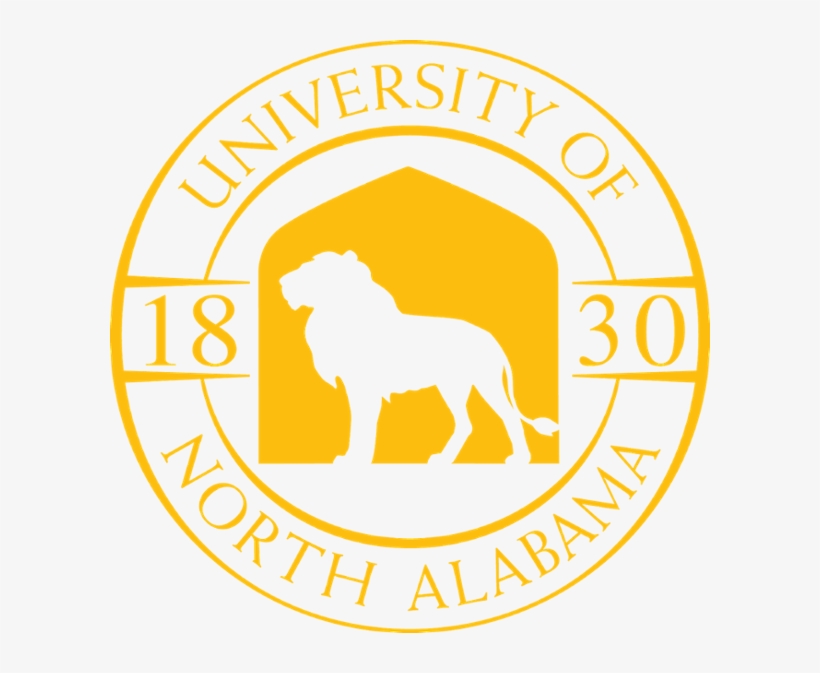 Round Gold Logo - University Of North Alabama, transparent png #860947