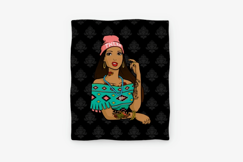 Hipster Pocahontas Blanket - Pocahontas Hipster, transparent png #860973