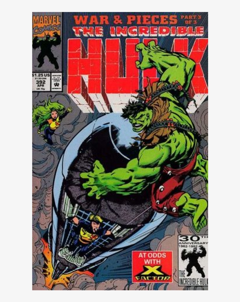 Купете Comics 1992-04 The Incredible Hulk - Series Limitadas, transparent png #861043