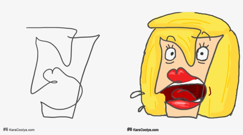 Black And White Download Inspiration Drawing Lip - Drawing, transparent png #861127