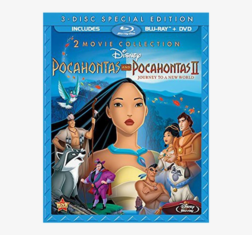 Pocahontas 1&2 - Pocahontas 2 Movie Collection Blu Ray, transparent png #861326