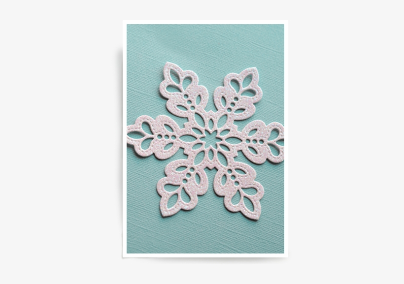 Glitz Snowflake Layer C - Doily, transparent png #861459