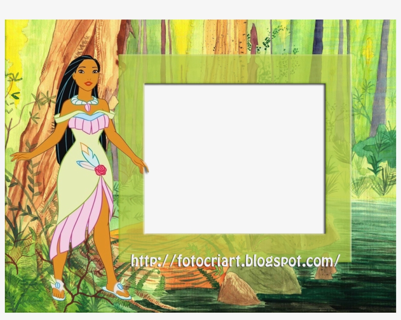 Molduras Da Princesa Pocahontas - Illustration, transparent png #861502