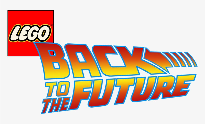 Lego Back To The Future Logo - Back To The Future, transparent png #861596