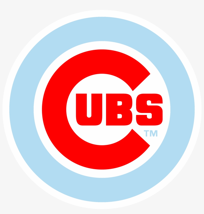 Chicago Cubs Logo Png Transparent Image Black And White - Chicago Cubs, transparent png #861599
