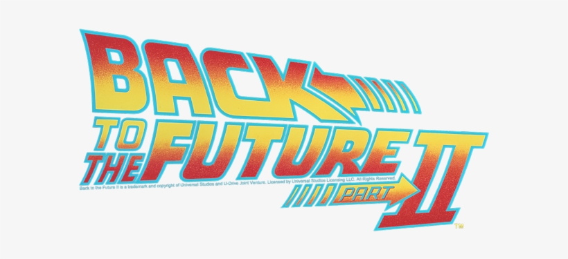 Back To The Future Ii, Logo T, Shirt For Sale By Brand - Back To The Future Ii Logo Png, transparent png #861625