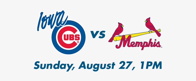 Iowa Cubs Vs - Iowa Cubs, transparent png #861698