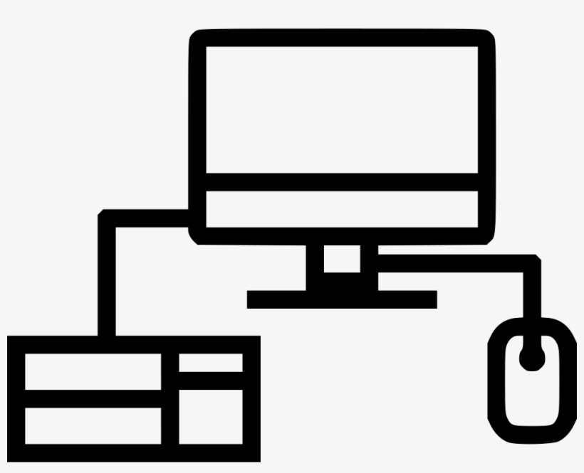 Laptop Computer Lab Study Mouse Click Keyboard Type - Icon, transparent png #861957