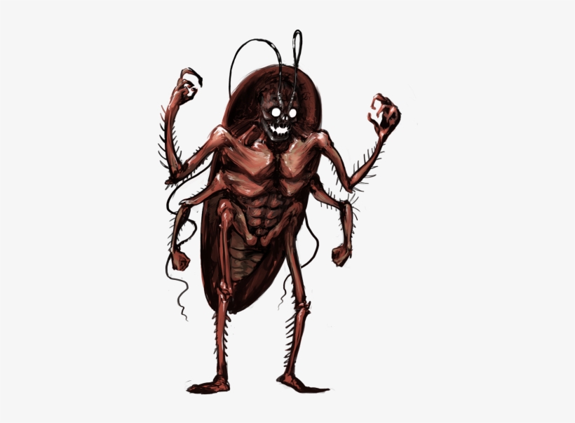 Look At This Roach Person - Cockroach Humanoid, transparent png #862624