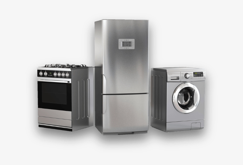 Stove Washing Machine And Fridge, transparent png #862890