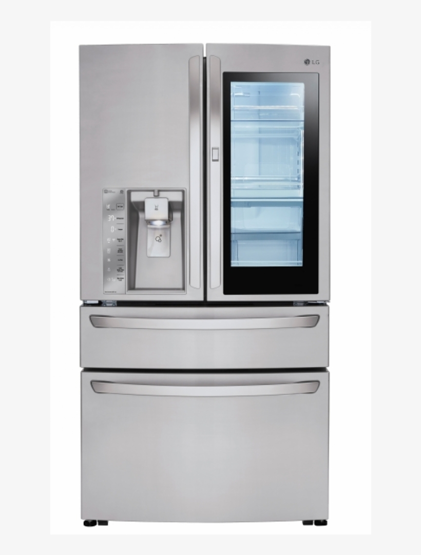 Transparent Fridge Door - Lg Instaview Door In Door, transparent png #862917