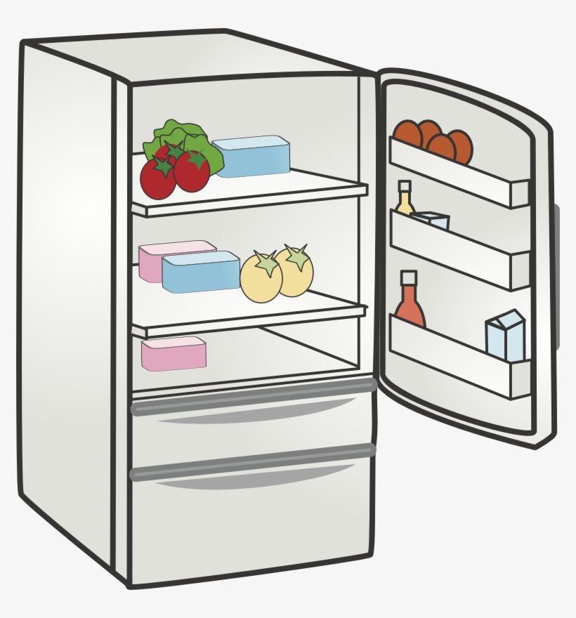 Medium Image - Refrigerator Cliparts, transparent png #863080