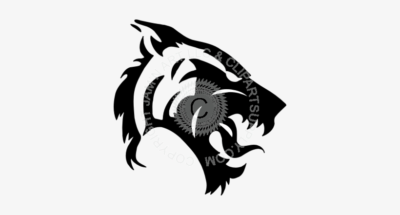 Tiger Head Side Png, transparent png #863364