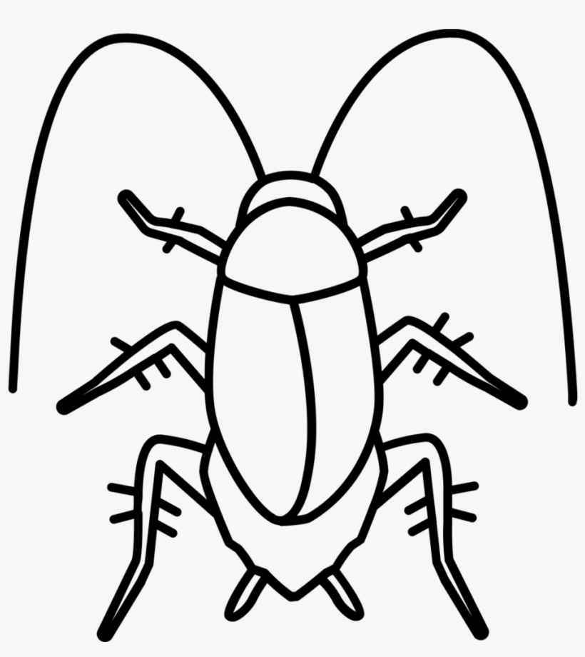 Cockroach Icon - Icon, transparent png #863384