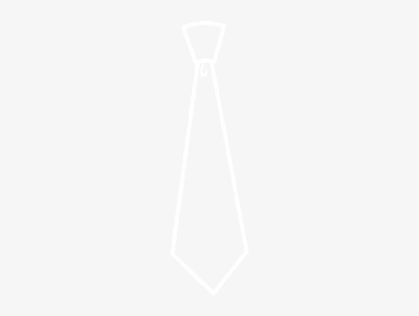 Necktie - Crowne Plaza White Logo, transparent png #863477