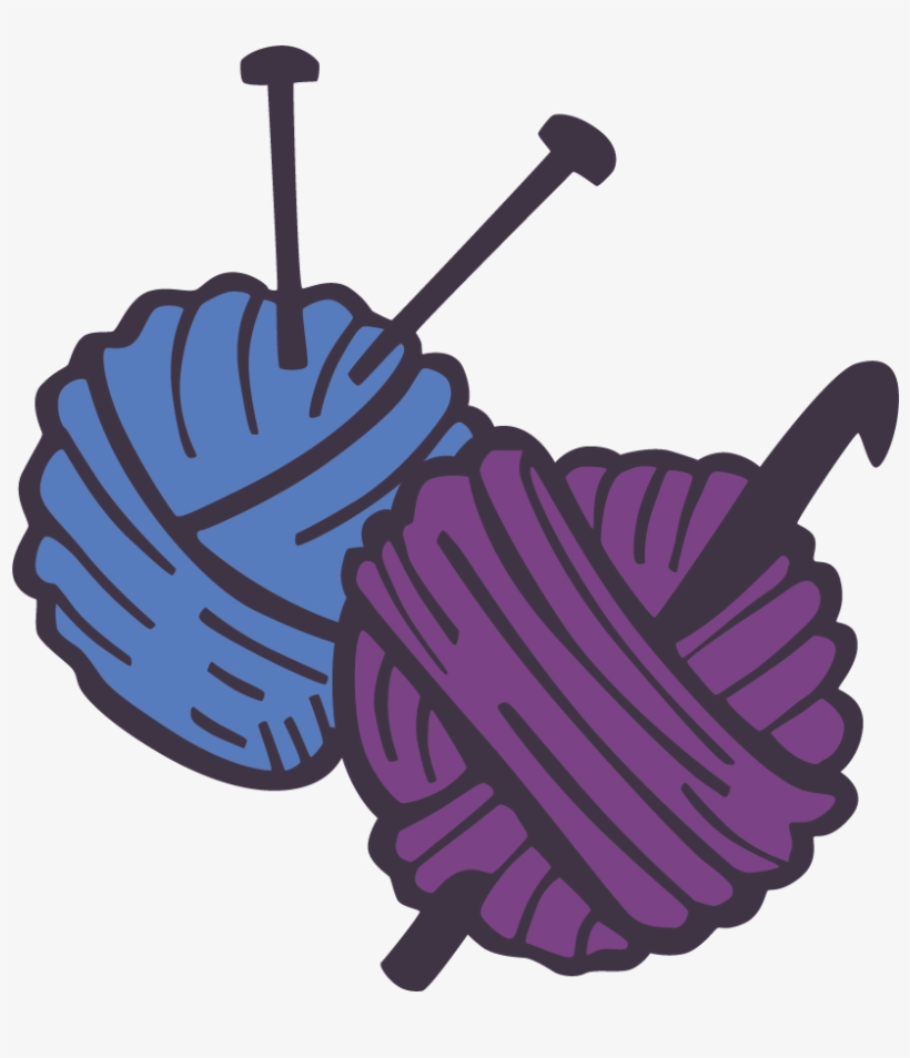 Crochet And Knitting Classes Available At Straightcurves Crochet Yarn Ball Svg Free Transparent Png Download Pngkey