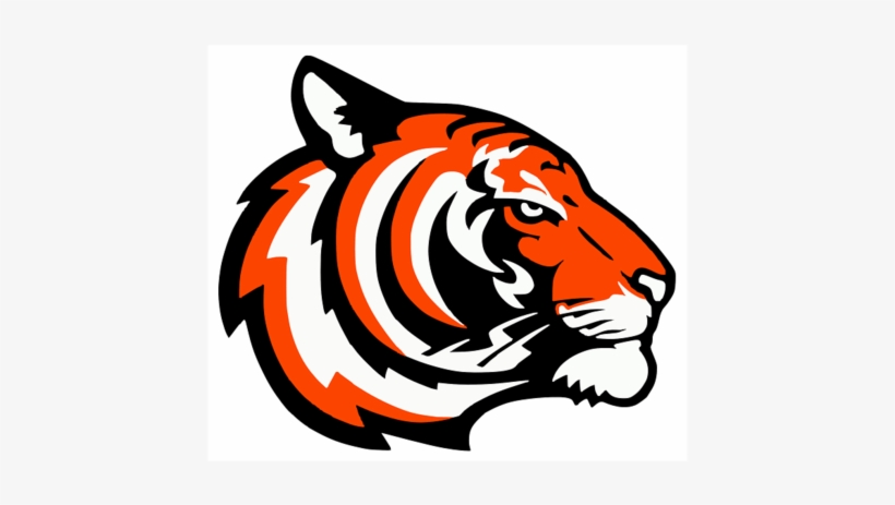 Tiger Head Logo Mascot Template Vector - Dream League Logo Tiger, transparent png #863521