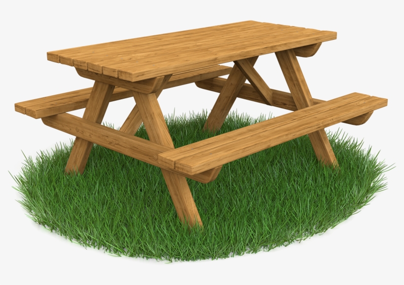 Park Png Pic Background - Park Table And Bench Png, transparent png #863637