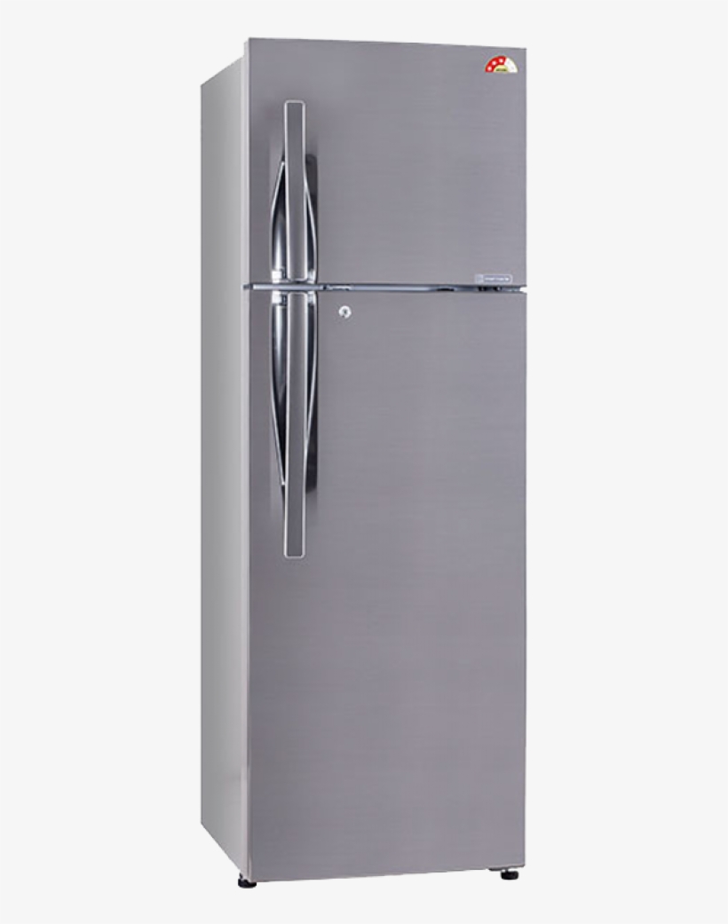 Double Door Lg Refrigerator With Dual Fridge Feature - Lg 258 L 4 Star Frost-free Double Door Refrigerator, transparent png #863661