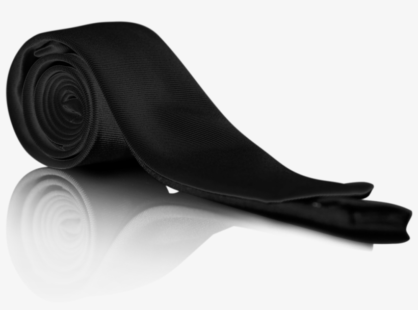 Black Neck Tie - Sock, transparent png #863680