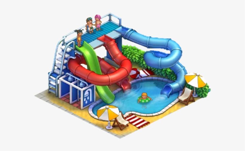 Water Park - Inflatable, transparent png #863731