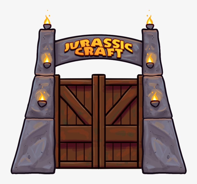 Jurassic Craft Logo Transparent, transparent png #863770