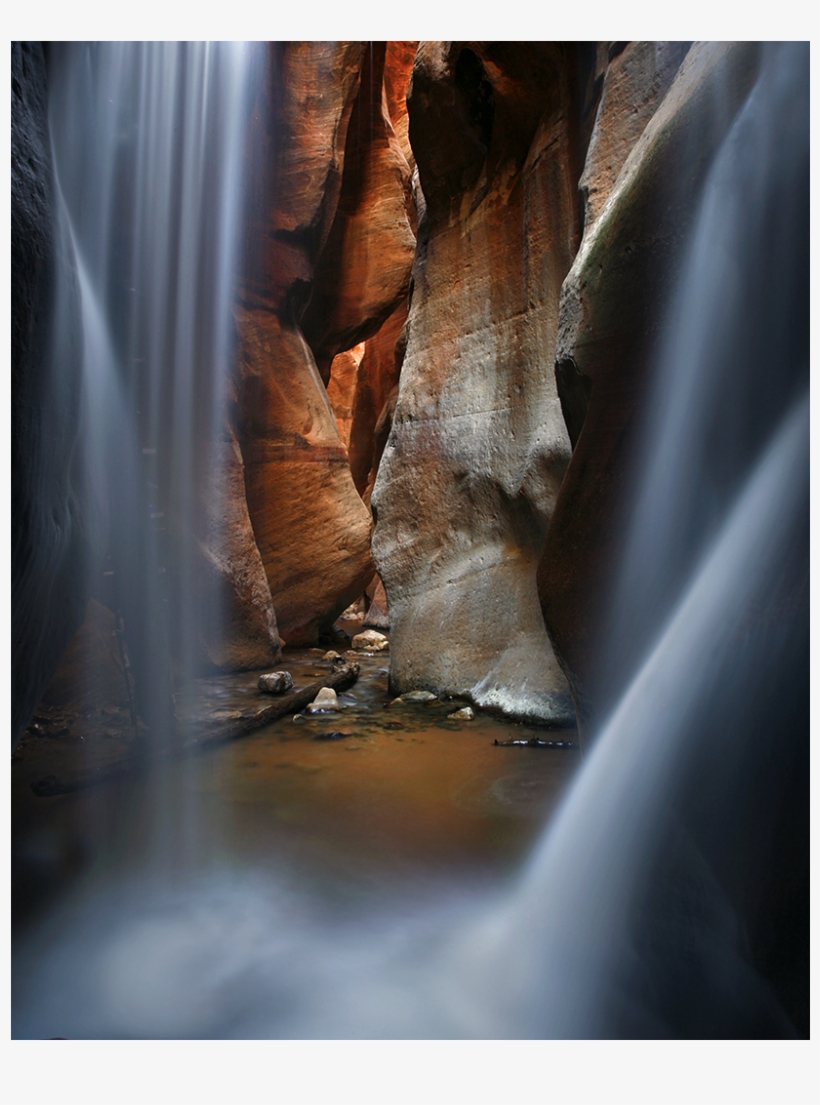 Behind The Falls - Kanarraville, transparent png #864209