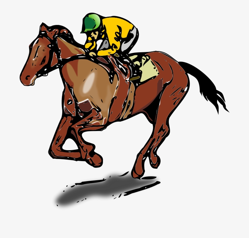 Picture Transparent Horse Racing Silhouette At Getdrawings - Horse Racing Clip Art, transparent png #864257