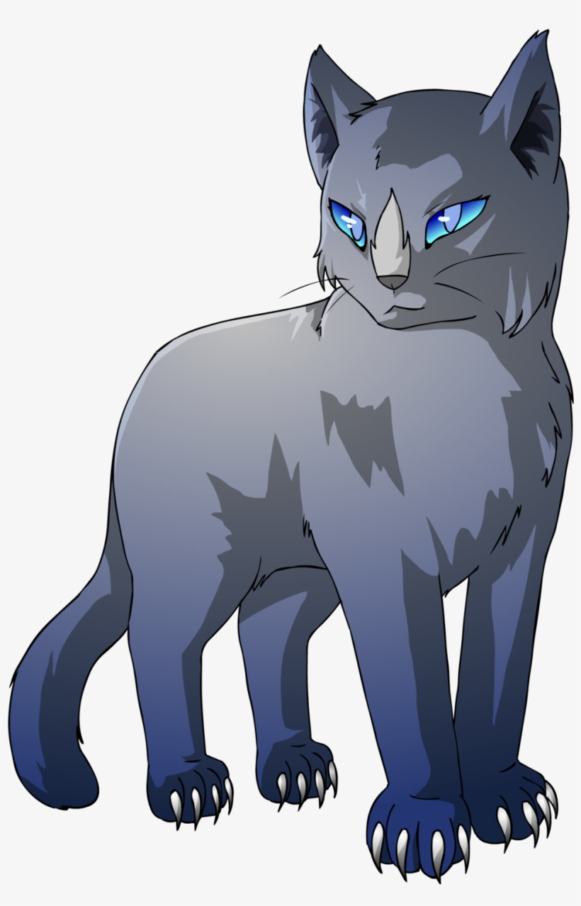 Bluestar - Warriors Book Series Fan Art, transparent png #864482